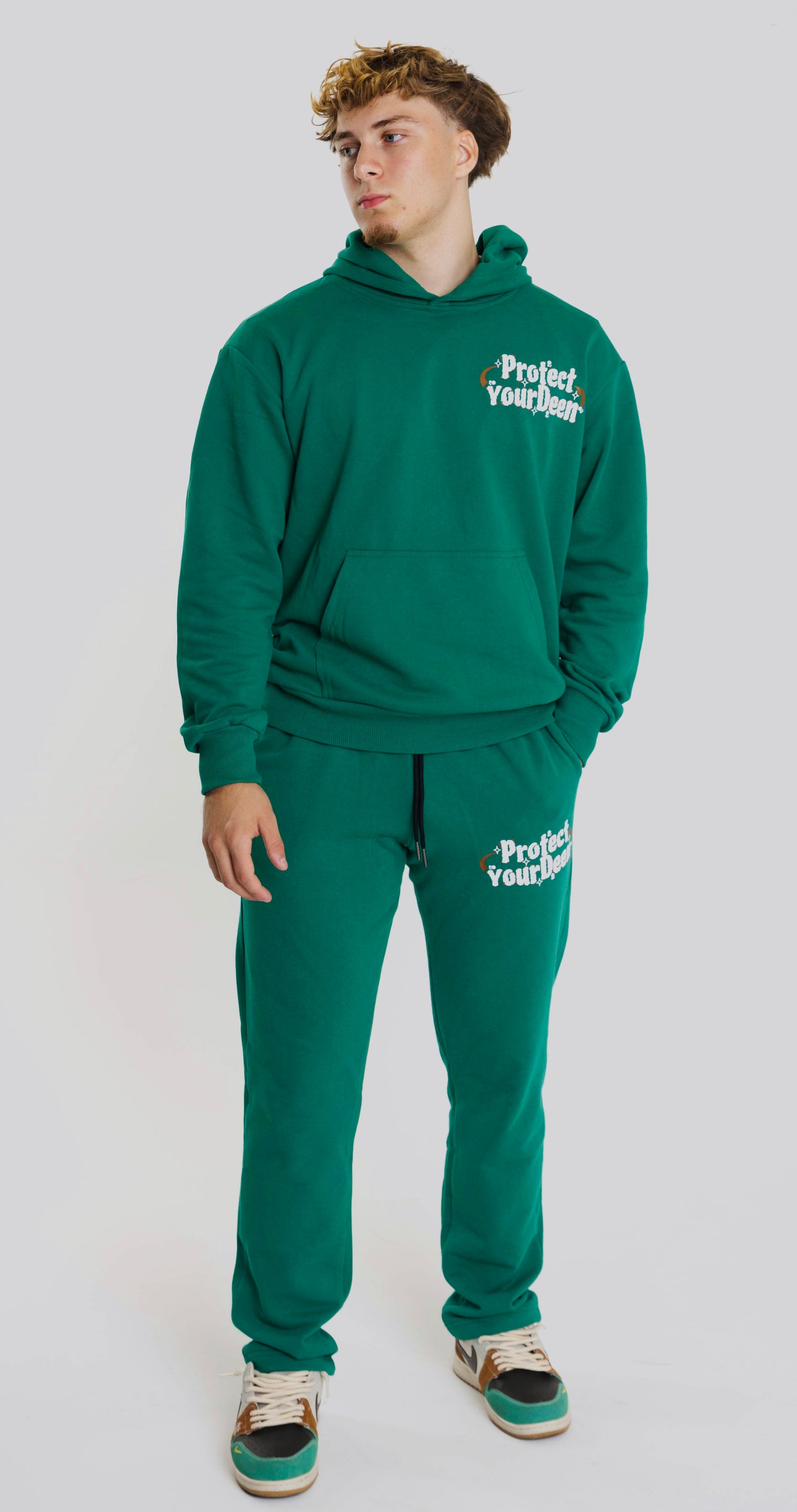 PROTECT IMAN, GREEN SWEATS